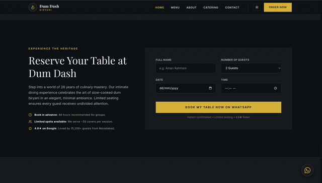 Dum Dash Biryani storefront image - 3